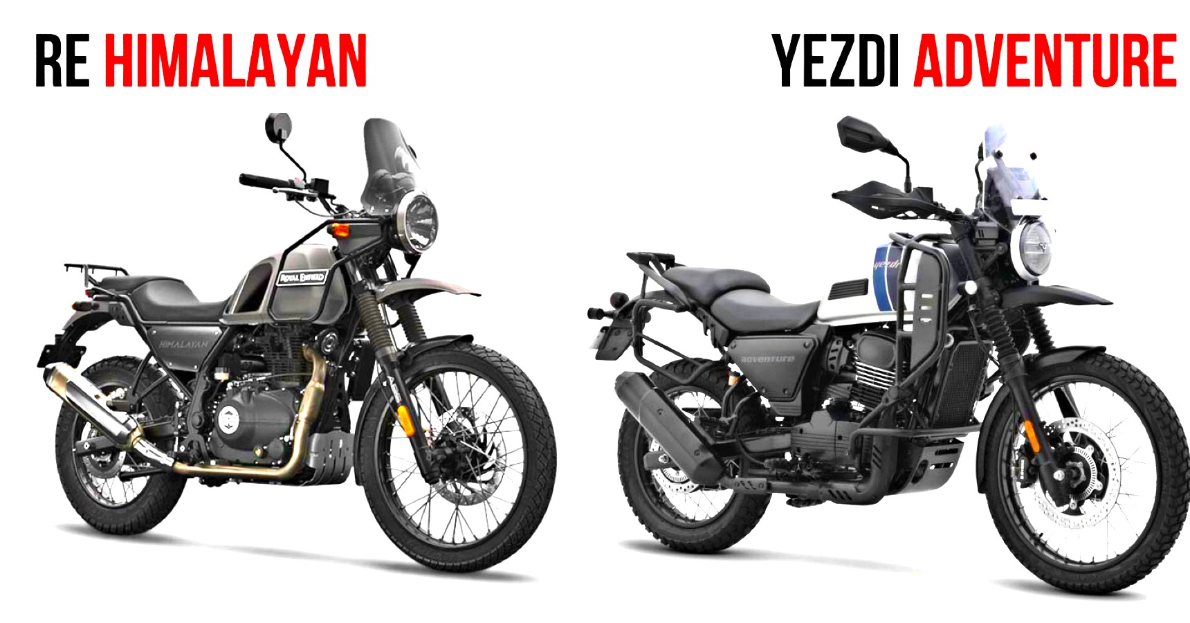 সদ্য আসা Royal Enfield Himalayan কে জোর টক্কর দিচ্ছে Yezdi Adventure, কিন্তু কে জিতবে মুখোমুখি সংঘাতে? সদ্য আসা Royal Enfield Himalayan কে জোর টক্কর দিচ্ছে Yezdi Adventure, কিন্তু কে জিতবে মুখোমুখি সংঘাতে?