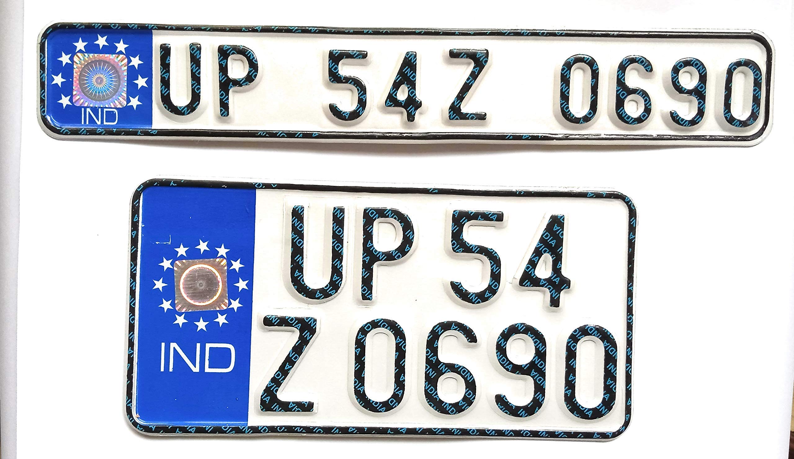 Number plate 